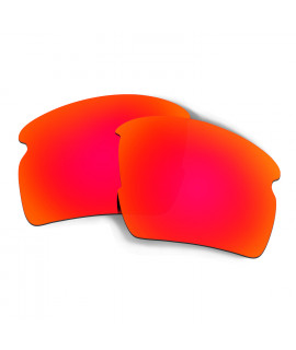 HKUCO Red Polarized Replacement Lenses for Oakley Flak 2.0 XL Sunglasses